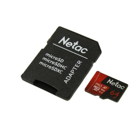 Карта памяти netac p500 extreme pro microsd 256gb