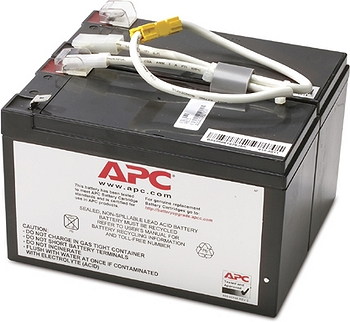 Комплект сменных батарей для источника бесперебойного питания  apc Battery replacement kit for SU450I, SU450INET, SU700I, SU700INET (сборка из 2 батарей) (RBC5)