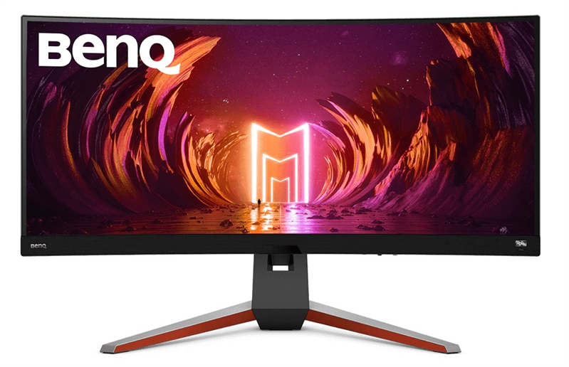 Картинка - Монитор Benq 34" EX3415R черный IPS LED 1ms 21:9 HDMI M/M матовая HAS Pivot 400cd 178гр/178гр 3440x1440 DisplayPort Ultra HD 2K (1440p) USB 8.5кг