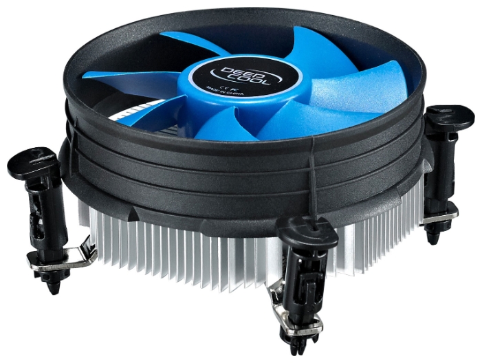 Картинка - Кулер DEEPCOOL THETA 9 PWM LGA-1150/1156/1155 низкопрофильный высота 46,5mm (45шт/кор, TDP 95W, PWM, 82W,92x25мм, Push-Pin) Color BOX (THETA 9 PWM) THETA 9 PWM