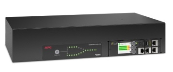 Автоматический стоечный переключатель APC Rack Automatic Transfer Switch, 2U, 32A, 230V, 2 IEC 309 IN, 16 C13, 2 C19 OUT, 50/60 Hz (AP4424A)