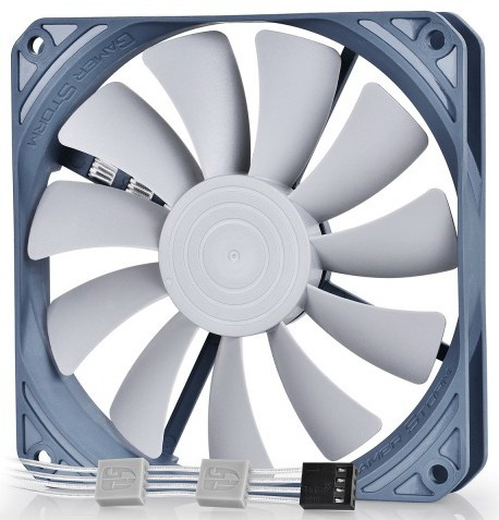 Картинка - Вентилятор Deepcool GS120 120x120mm 4-pin 18-32dB Ret GS120