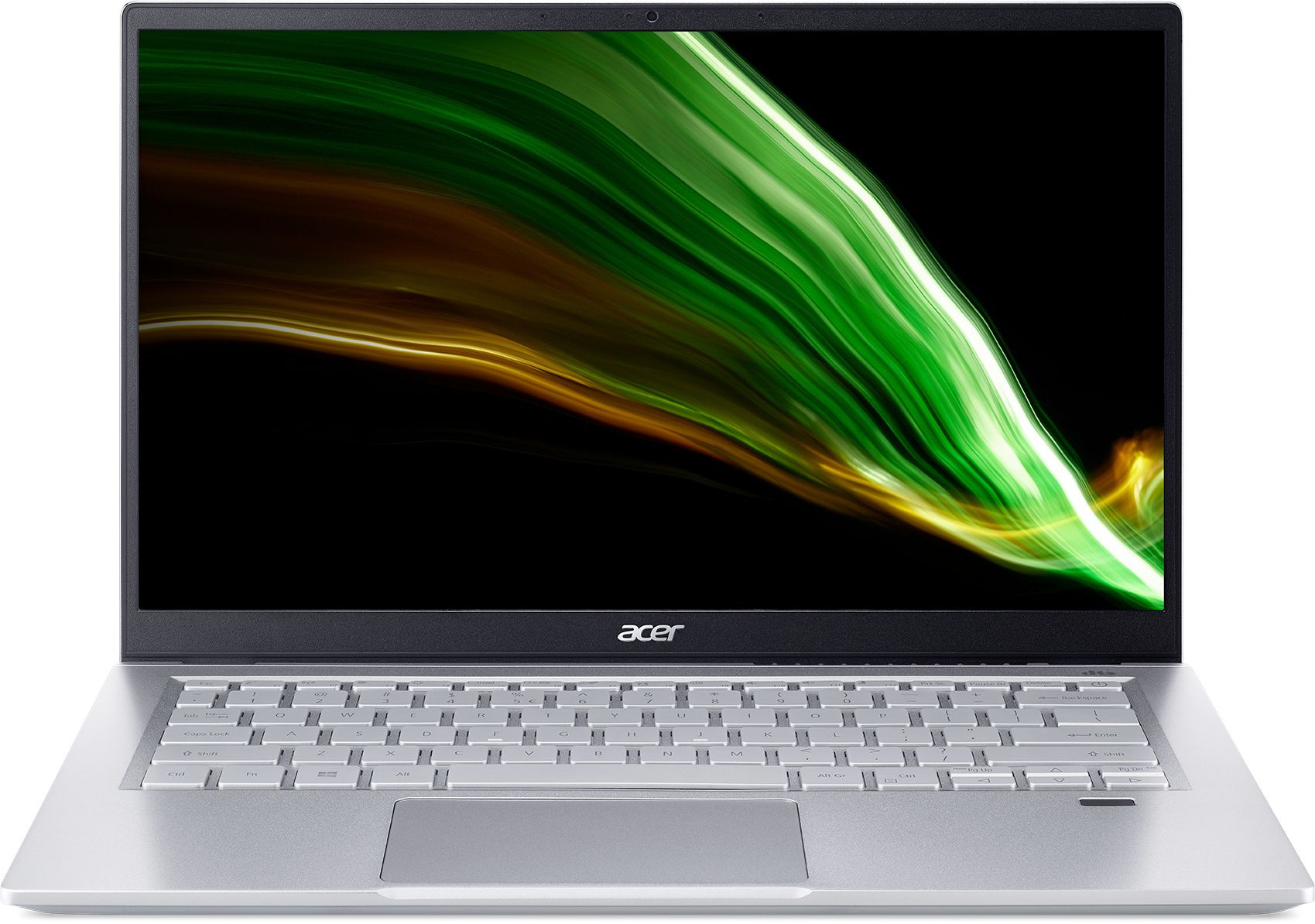 Картинка - Ультрабук Acer Swift 3 SF314-43-R7JQ Ryzen 7 5700U 16Gb SSD512Gb UMA 14" IPS FHD (1920x1080) Windows 11 silver WiFi BT Cam