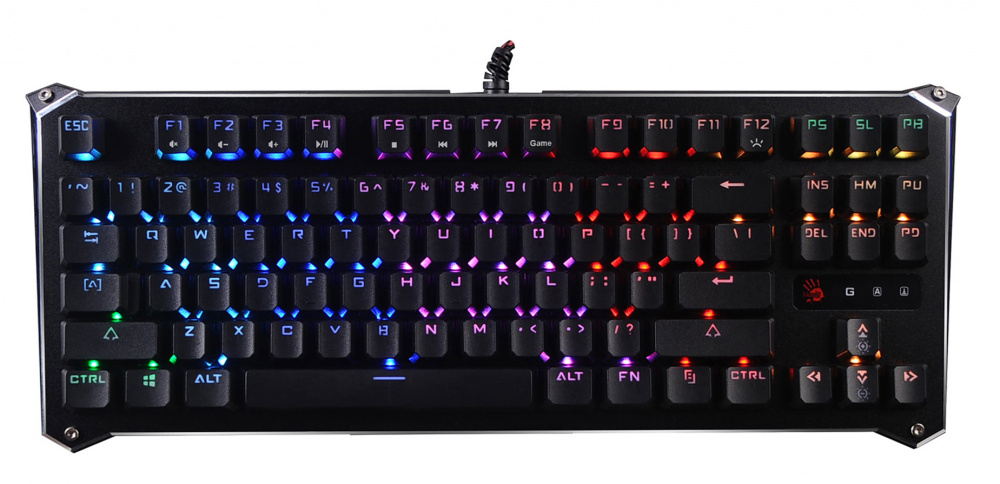 Картинка - Клавиатура A4Tech Bloody B930 механическая черный USB for gamer LED B930