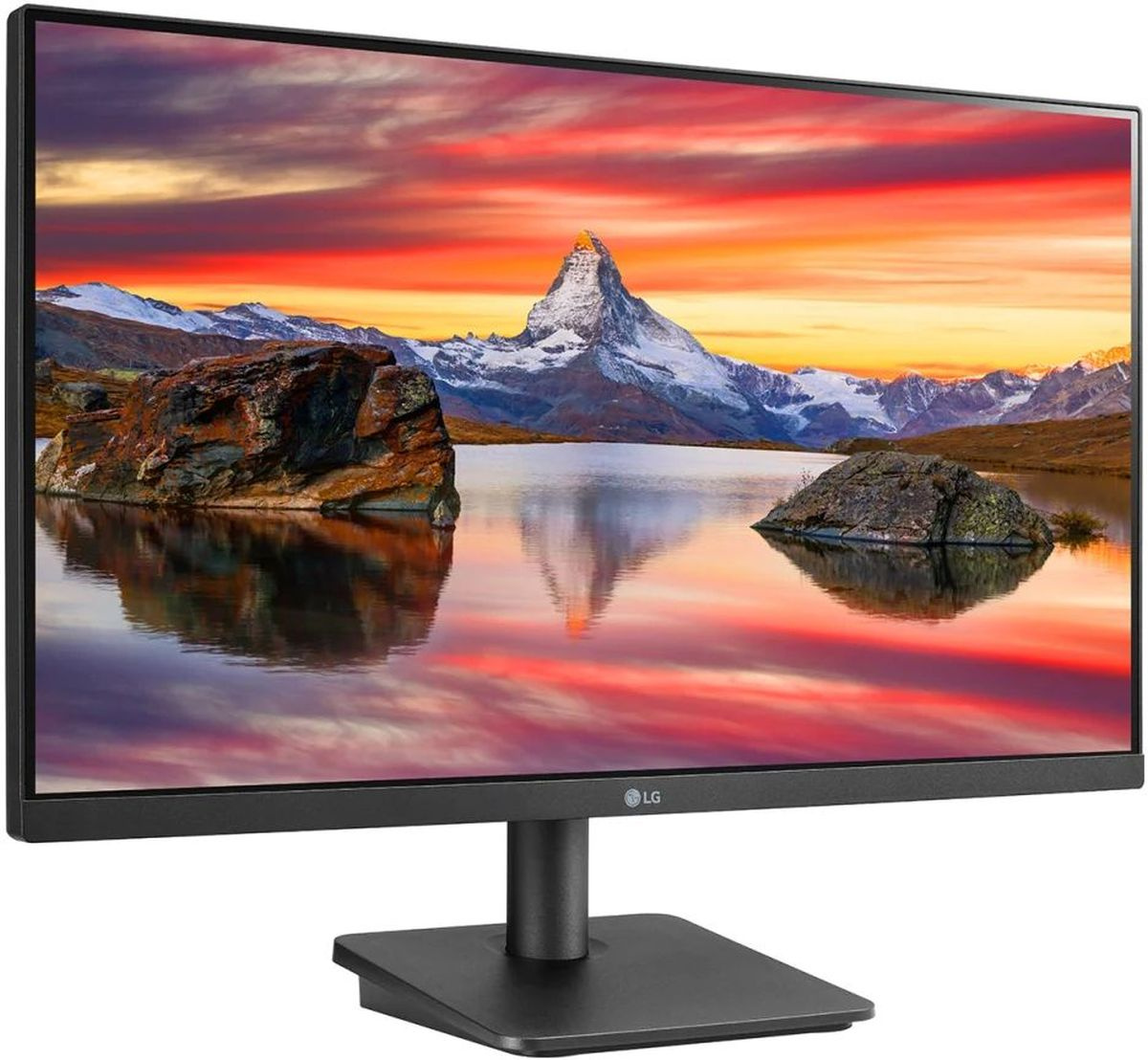 Картинка - Монитор LG 23.8" 24MP400-B черный IPS LED 16:9 HDMI матовая 250cd 178гр/178гр 1920x1080 D-Sub FHD 2.6кг 24MP400-B.ARUB