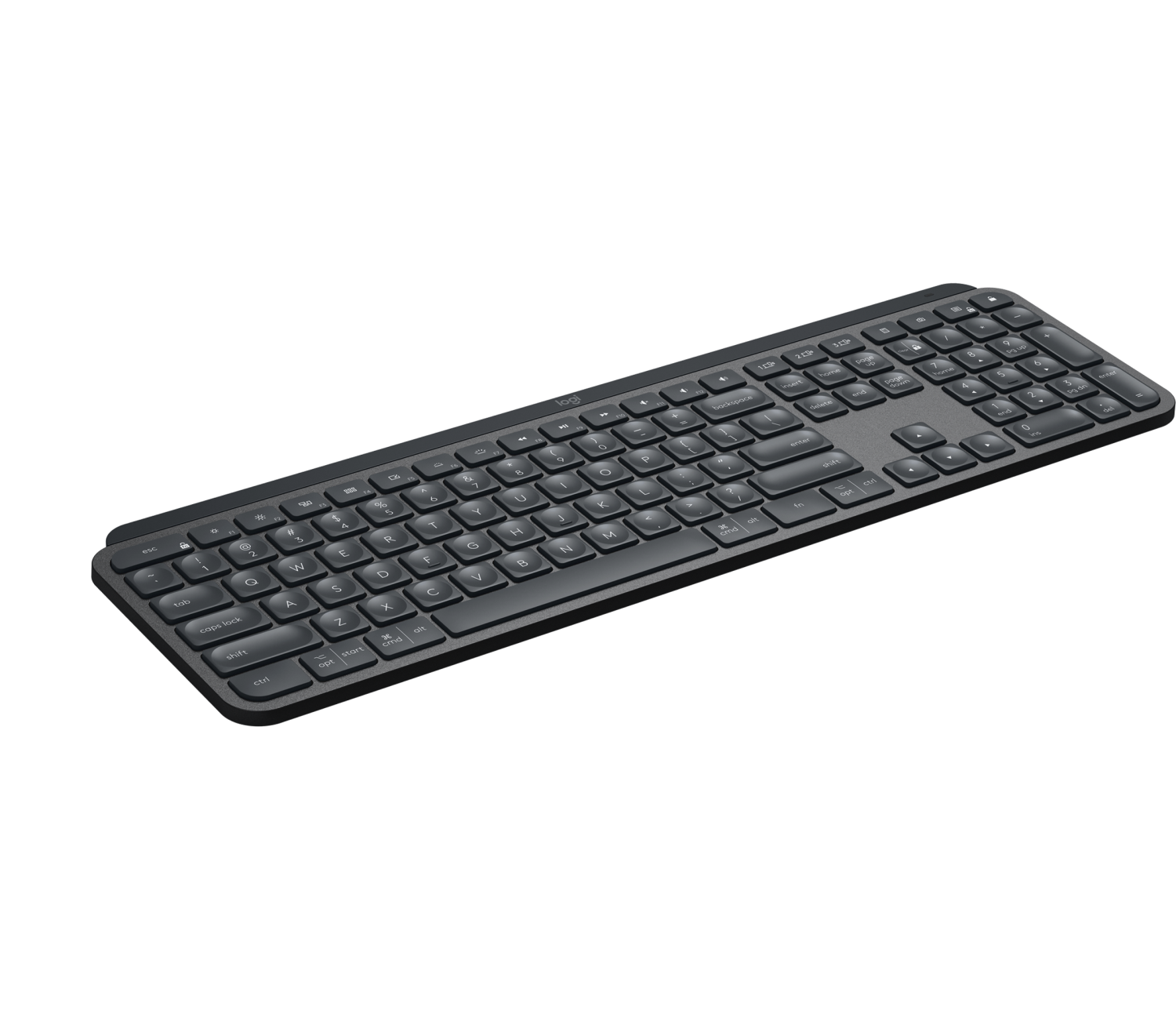 Купить Клавиатура беспроводная Logitech MX Keys GRAPHITE ЛАТИНИЦА  (подсветка, 2.4GHZ/BT) (арт. 920-009422, M/N: YR0073 / C-U0008) в  интернет-магазине Неватека по выгодной цене с доставкой, характеристики,  фотографии - Санкт-Петербург