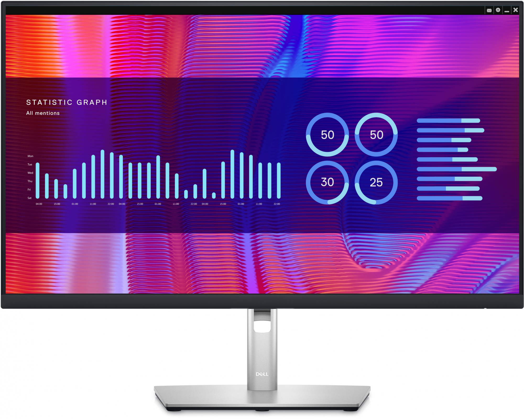 Картинка - Монитор Dell 27" P2723DE черный IPS LED 5ms 16:9 HDMI матовая HAS Pivot 1000:1 350cd 178гр/178гр 2560x1440 DisplayPort USB 7.34кг