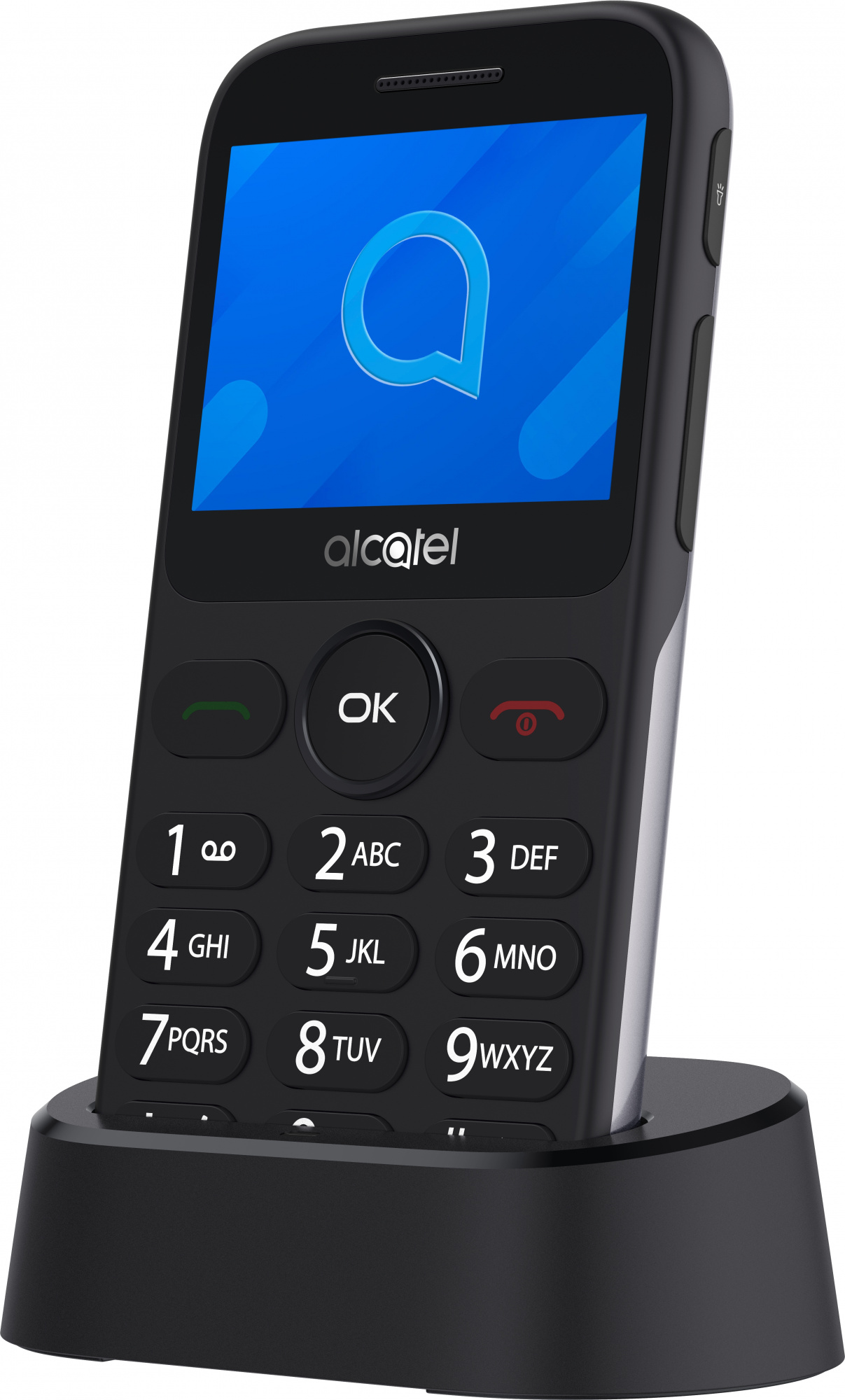 Купить Мобильный телефон Alcatel 2020X серебристый моноблок 1Sim 2.4