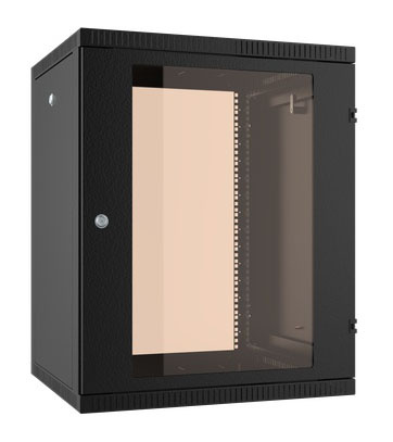 Шкаф коммутационный C3 Solutions WALLBOX (NT589170) настенный 18U 600x520мм пер.дв.стекл направл.под закл.гайки 260кг черный 470мм 28кг 880мм IP20 сталь