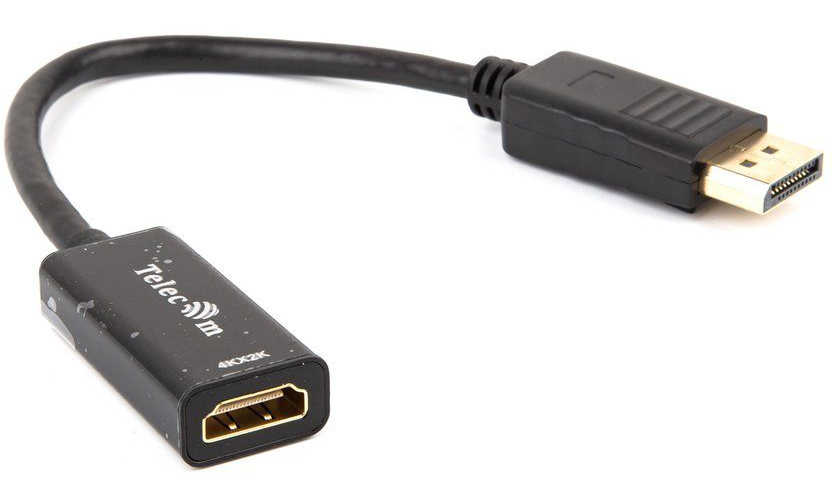 Dp hdmi. Переходник dp HDMI 4k. Переходник VCOM DISPLAYPORT - HDMI. Переходник Telecom Mini DISPLAYPORT - HDMI (ta6055) 0.2 м. Кабель-переходник Mini DISPLAYPORT (M) - HDMI (F) (Telecom ta6055).