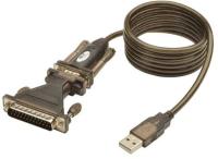 U209-005-DB25, USB to RS232 Cable 5.00' (1.52m) Double Shielded