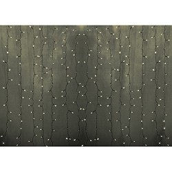 Neon-night 235-156-6 Гирлянда "Светодиодный Дождь" 2х3м, постоянное свечение, прозрачный провод, 220В, диоды ТЕПЛО-БЕЛЫЕ [235-156-6]