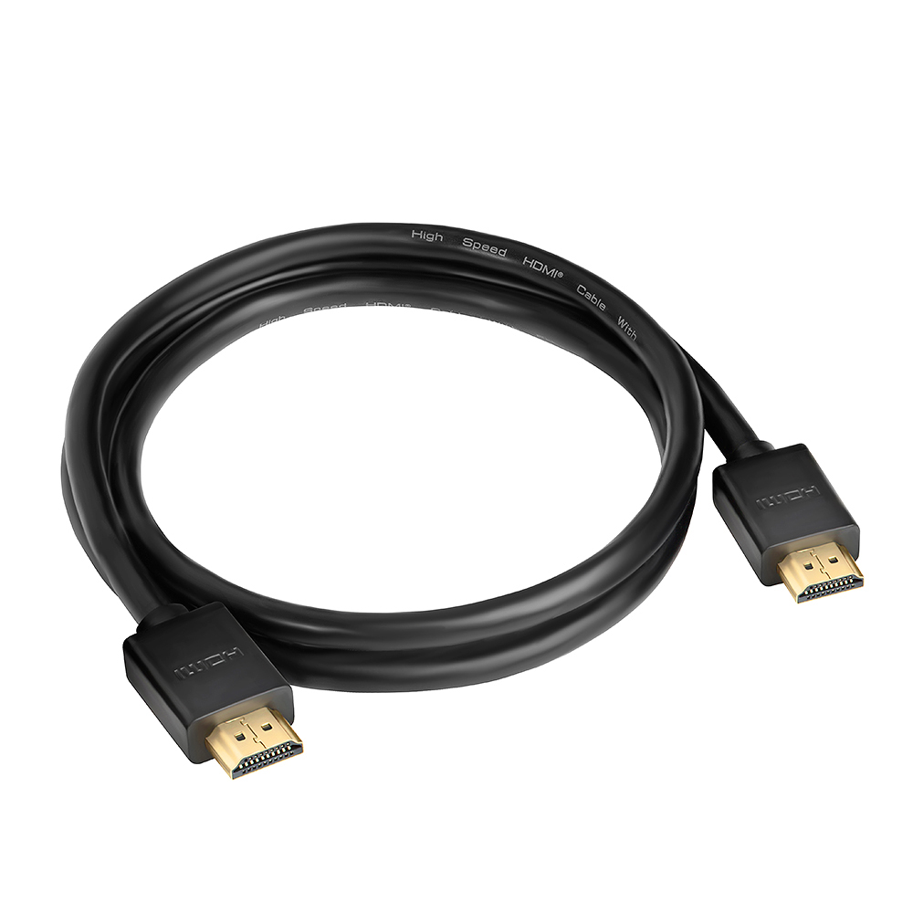 GCR Кабель 1.0m HDMI 1.4, позолоченные контакты, FullHD, 3D, 4K, экран