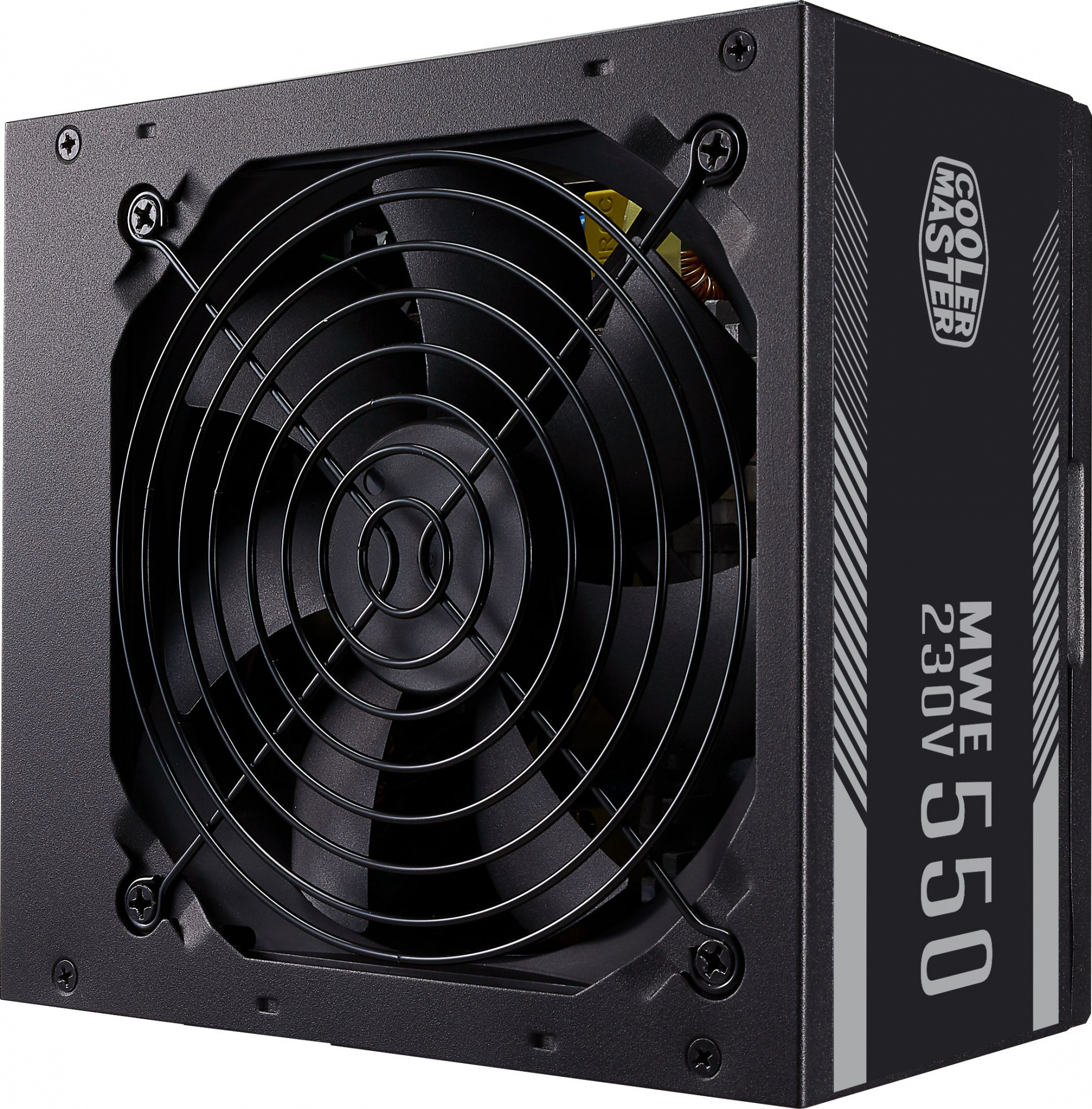 Картинка - Блок питания 550 Ватт Cooler Master MWE 550 White 230V V2 (MPE-5501-ACABW-EU)