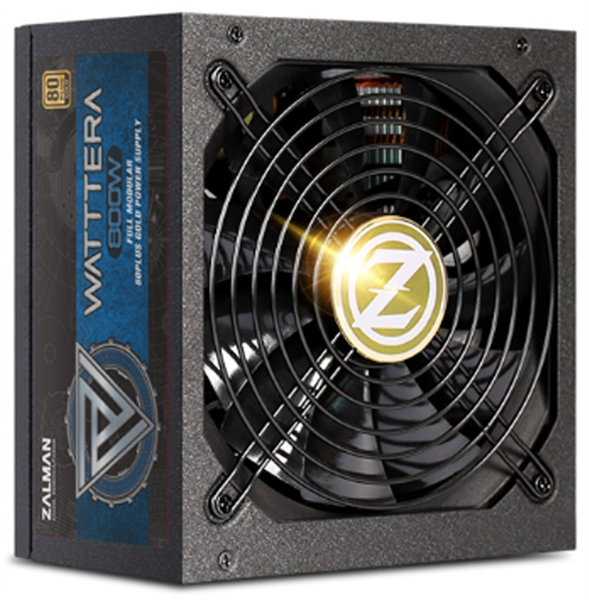 Картинка - Блок питания Zalman ZM800-EBTII, 800W, ATX12V v2.3, EPS, APFC, 14cm Fan, 80+ Gold, Full Modular, Retail (ZM800-EBTII) ZM800-EBTII