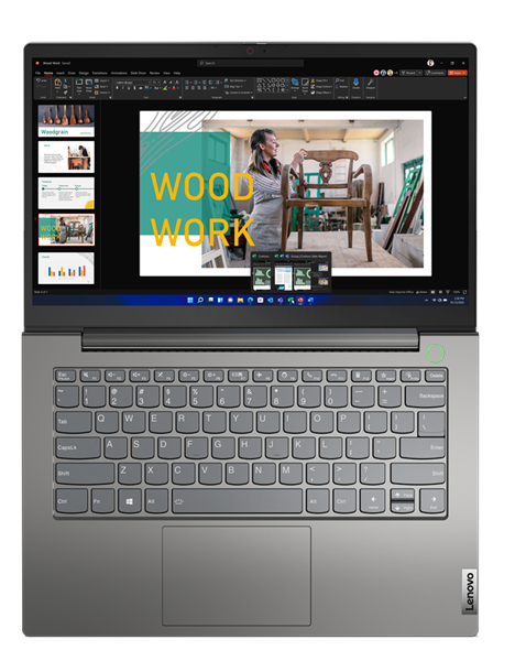 Картинка - Ноутбук Lenovo ThinkBook 14 G4 IAP 14.0" FHD (1920x1080) IPS 300N, i3-1215U, 8GB DDR4 3200, 256GB SSD M.2, Intel UHD, Wifi, BT, FPR, TPM2, FHD Cam, 45Wh, 65W USB-C Slim, NoOS, 1Y, 1.4kg (21DH0017RU)