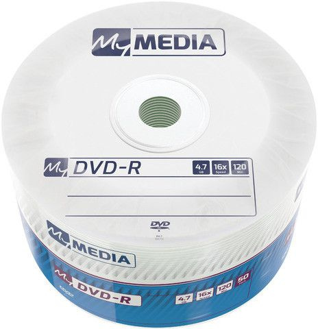 Картинка - Диск DVD-R Verbatim 4.7Gb 16x pack wrap (50шт) (69200)