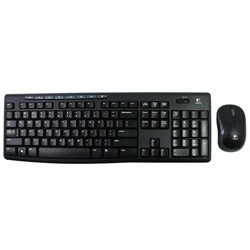 Клавиатура + мышь Logitech MK270 Ru layout клав:черный мышь:черный USB беспроводная Multimedia (920-004518/920-003381)