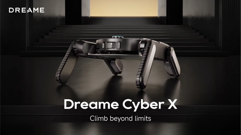 Dreame Cyber X: Как гусеничный робот-лифт решает главную проблему многоэтажной уборки