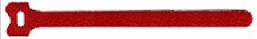 Хомут-липучка 180мм, 20 шт., красный (LAN-VCM180-RD)