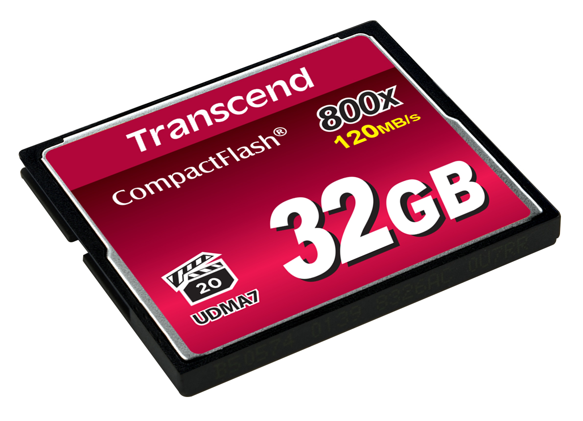 Карта памяти cf 32gb transcend