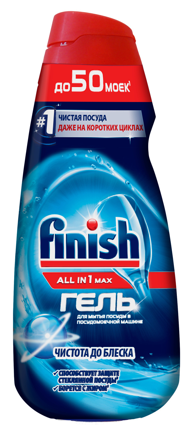 Купить Гель Finish All in One Shine&Protect 1л без отдушки (3078328)  для посудомоечных машин в интернет-магазине Неватека по выгодной цене с  доставкой, характеристики, фотографии - Санкт-Петербург