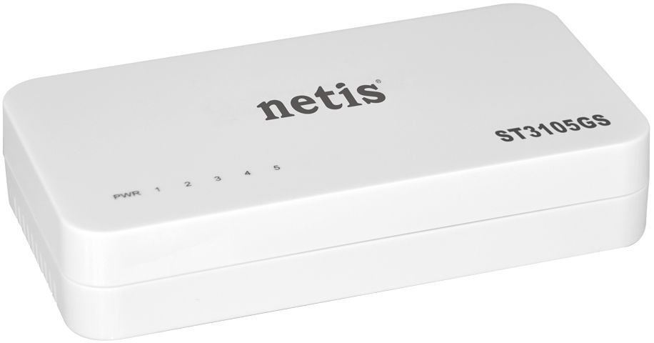 Картинка - Коммутатор Netis ST3105GS 5G неуправляемый ST3105GS