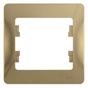 Systeme electric GSL000401 GLOSSA 1-постовая РАМКА, ТИТАН