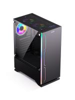 Компьютерный корпус ABR Robin I (1*USB 3.0, 2*USB 2.0, HD Audio, 3xRGB Fan, ATX, Micro-ATX)