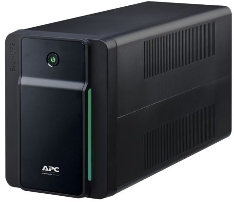 Картинка - Источник бесперебойного питания APC Easy UPS 2200 ВА, 1200 Вт, линейно-интерактивный, автоматическая регулировка напряжения, 140-300 В, (4) Schuko CEE, 7 розето BVX2200LI-GR