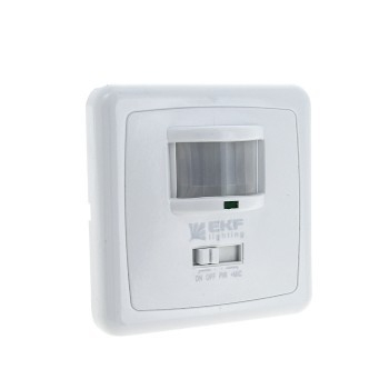 EKF dd-ms-2000 ИК датчик движения встраив. с датчиком звука 500Вт 160гр. до 9м IP20 MS-2000 EKF PROxima