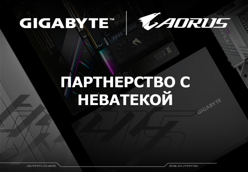 Неватека и Gigabyte/AORUS: Мощь и Инновации для Геймеров и Профессионалов