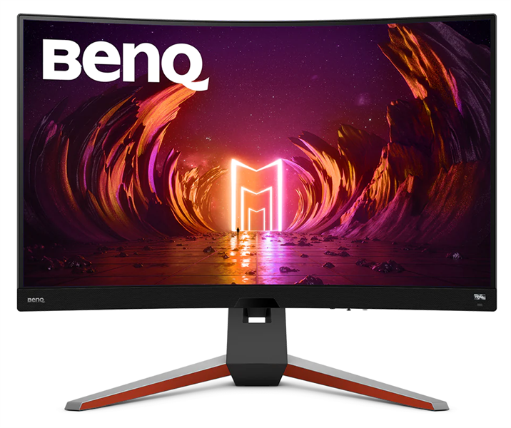 Картинка - Монитор Benq 31.5" EX3210R черный IPS LED 1ms 16:9 HDMI матовая HAS 2500:1 400cd 178гр/178гр 2560x1440 DisplayPort Ultra HD 2K (1440p) USB 8.1кг 9H.LKALB.QBE