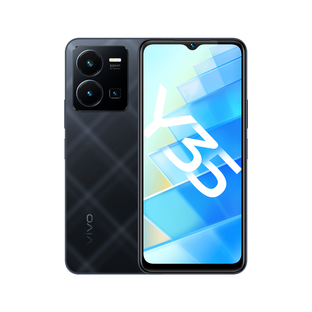 Купить VIVO Y35 Black, 16,71 см (6.58