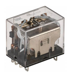 Реле промежуточное IEK РЭК77 12В (RRP10-4-10-012D)