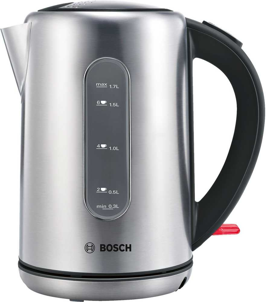 Купить Чайник электрический Bosch TWK79B05 1.7л. 2200Вт серебристый  (корпус: нержавеющая сталь) в интернет-магазине Неватека по выгодной цене с  доставкой, характеристики, фотографии - Санкт-Петербург