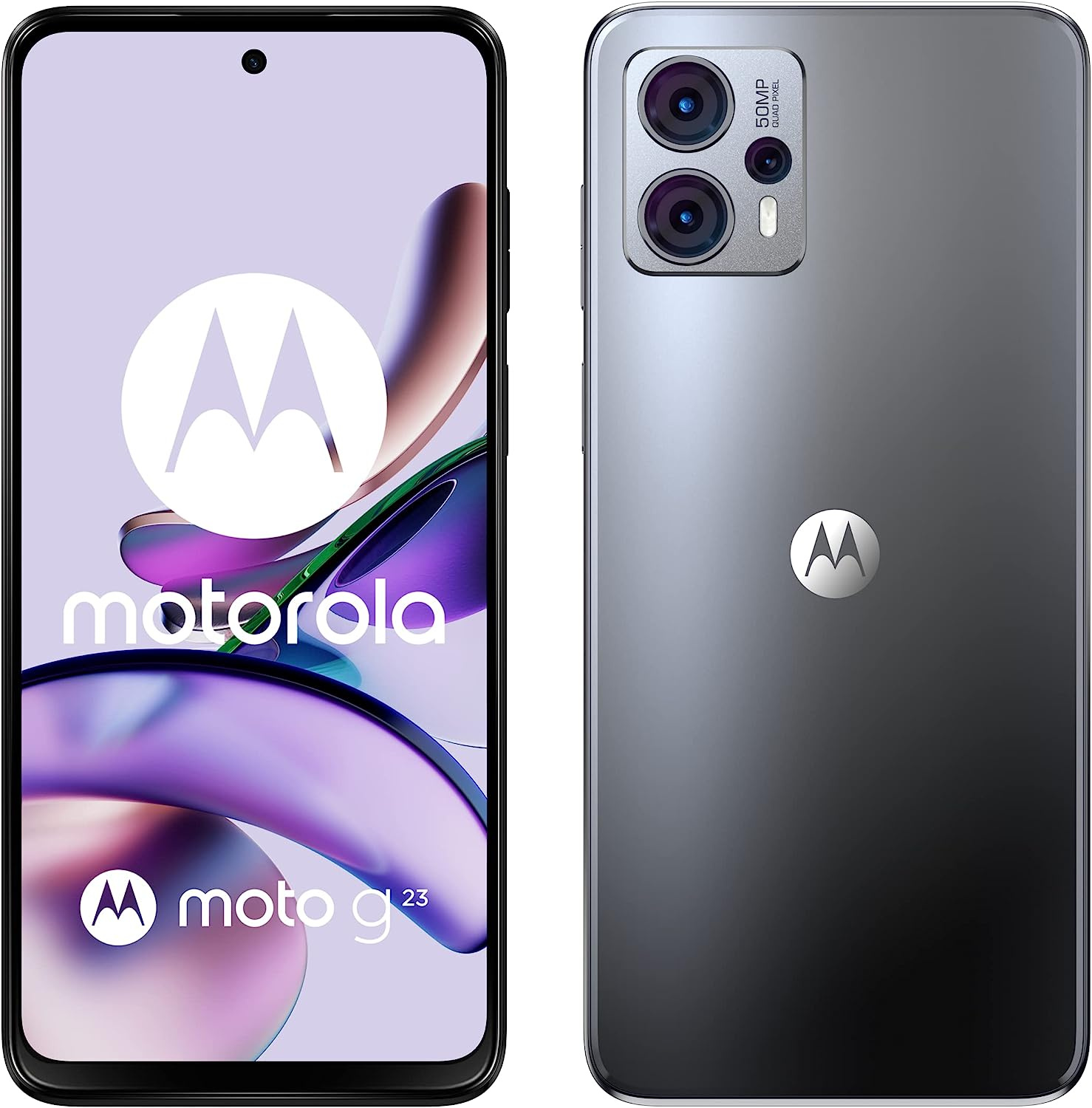 Купить Смартфон Motorola XT2333-3 G23 128Gb 8Gb серый моноблок 3G 4G 6.6