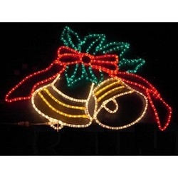 NEON-NIGHT (501-314) Фигура SL-135  "Колокольчики с бантиком" {размер 79*106 см }