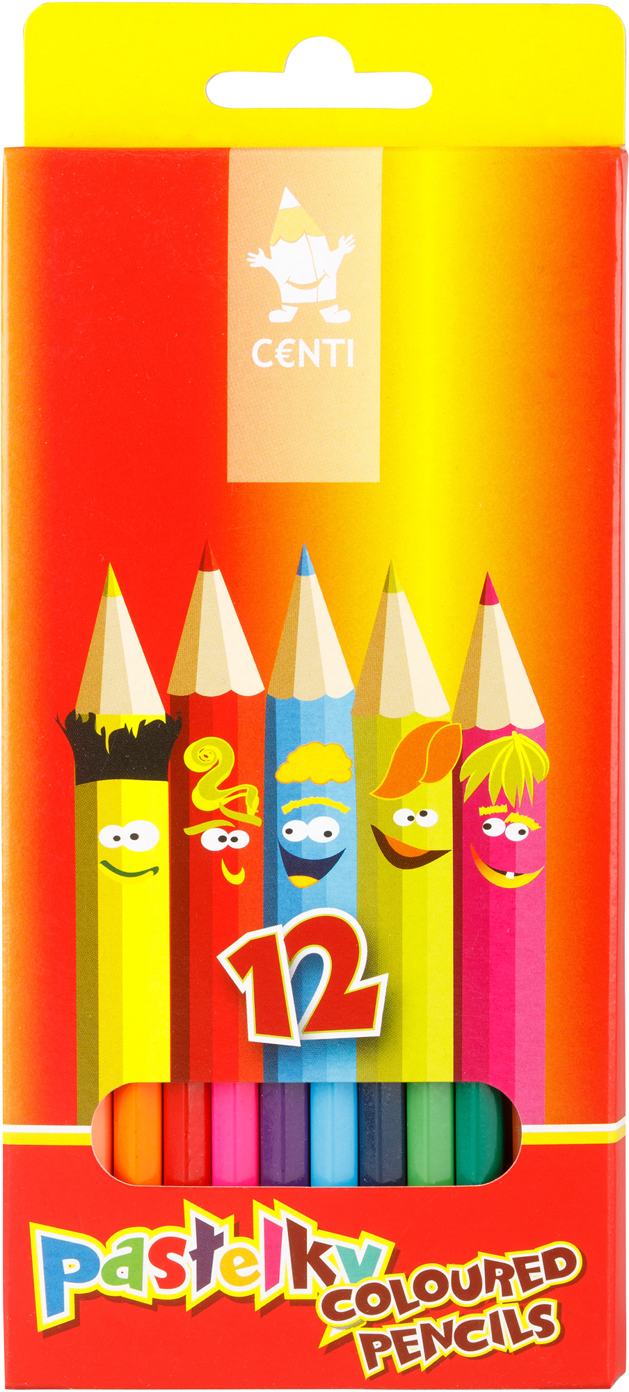 Цветные карандаши 12 штук