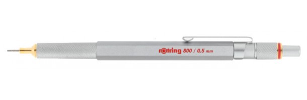 ROTRING 800 SILVER MECHANICAL PENCIL 0,5MM 1854233