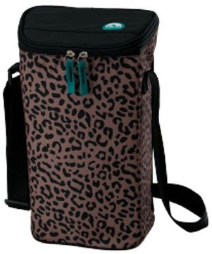 Сумка-термос Igloo 2 Bottle Wine Tote 16 2л. леопард/коричневый (00157759)