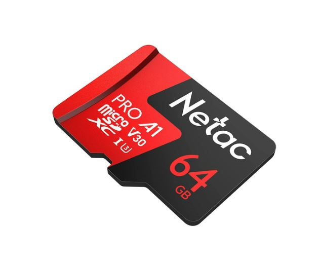 Картинка - Карта памяти Netac MicroSD P500 Extreme Pro 64GB, Retail version card only NT02P500PRO-064G-S