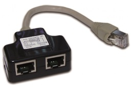 Y-адаптер, 2 параллельных порта, экранированный (TWT-Y-BRIDGE-S)