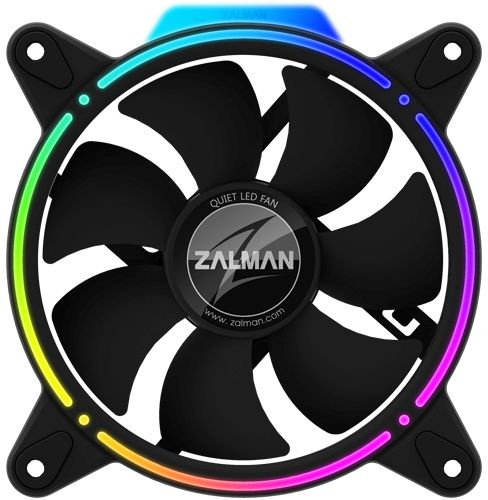 Картинка - Вентилятор Zalman ZM-RFD120A Addressable RGB 120x120mm 3-pin 26dB 160gr LED Ret ZM-RFD120A