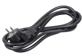 ITK Кабель электропитания PDU 3х1,5 2м с разъёмами С13 - нем.ст (PC-C13D-2M)