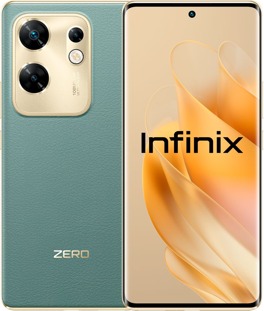 Купить Смартфон Infinix X6731B Zero 30 256Gb 8Gb зеленый моноблок 3G 4G  2Sim 6.78