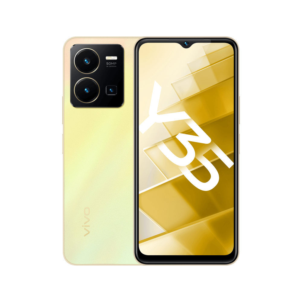 Купить VIVO Y35 Gold, 16,71 см (6.58