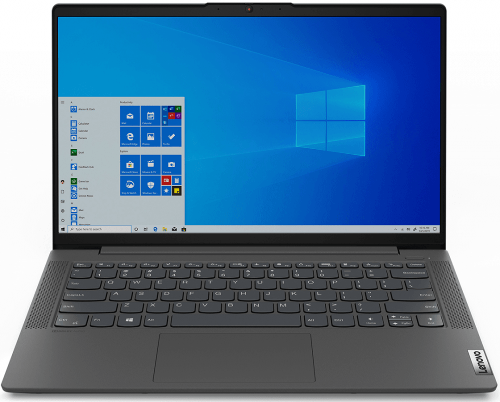 Картинка - ThinkBook 14 G4 ABA  14.0\\\'\\\' FHD(1920x1080) IPS 45%_NTSC/AMD Ryzen 5 5625U 2.30GHz (Up to 4.3GHz) Hexa/16GB/512GB SSD/Integrated/WiFi/BT5.1/FHD Web Camera/4in1/RJ45/45Wh/6.0h/1,4 kg/W11Pro/1Y/GREY