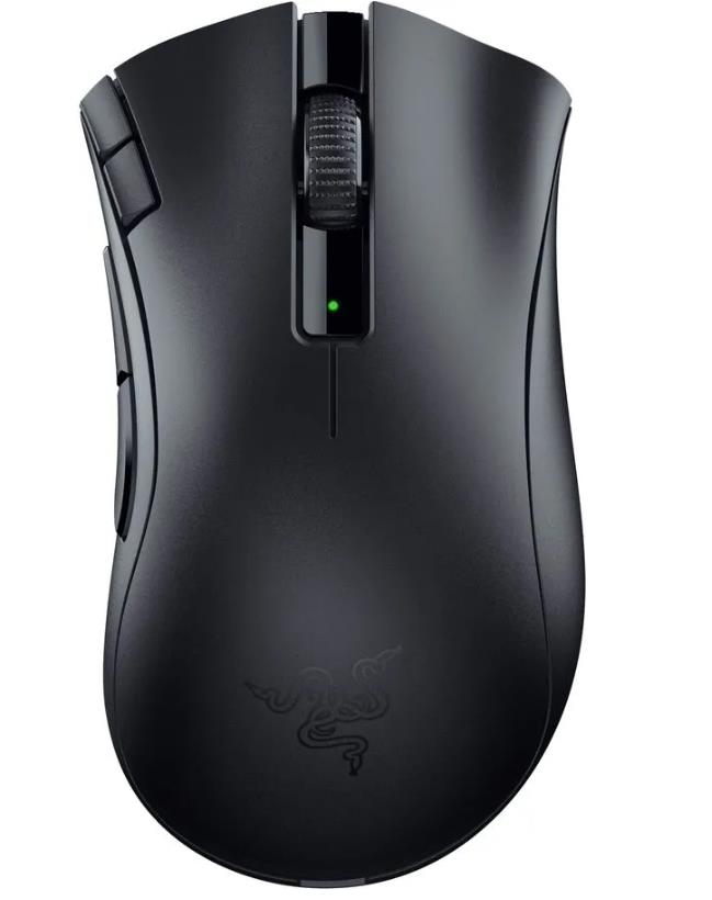 Картинка - Мышь Razer DeathAdder V2 X HyperSpeed черный оптическая (14000dpi) беспроводная BT/Radio USB RZ01-04130100-R3G1