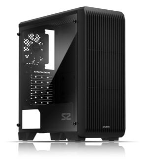 Корпус ZALMAN S2, ATX, BLACK, WINDOW, 2x3.5", 2x2.5", 2xUSB2.0, 1xUSB3.0, REAR 1x120mm (S2)
